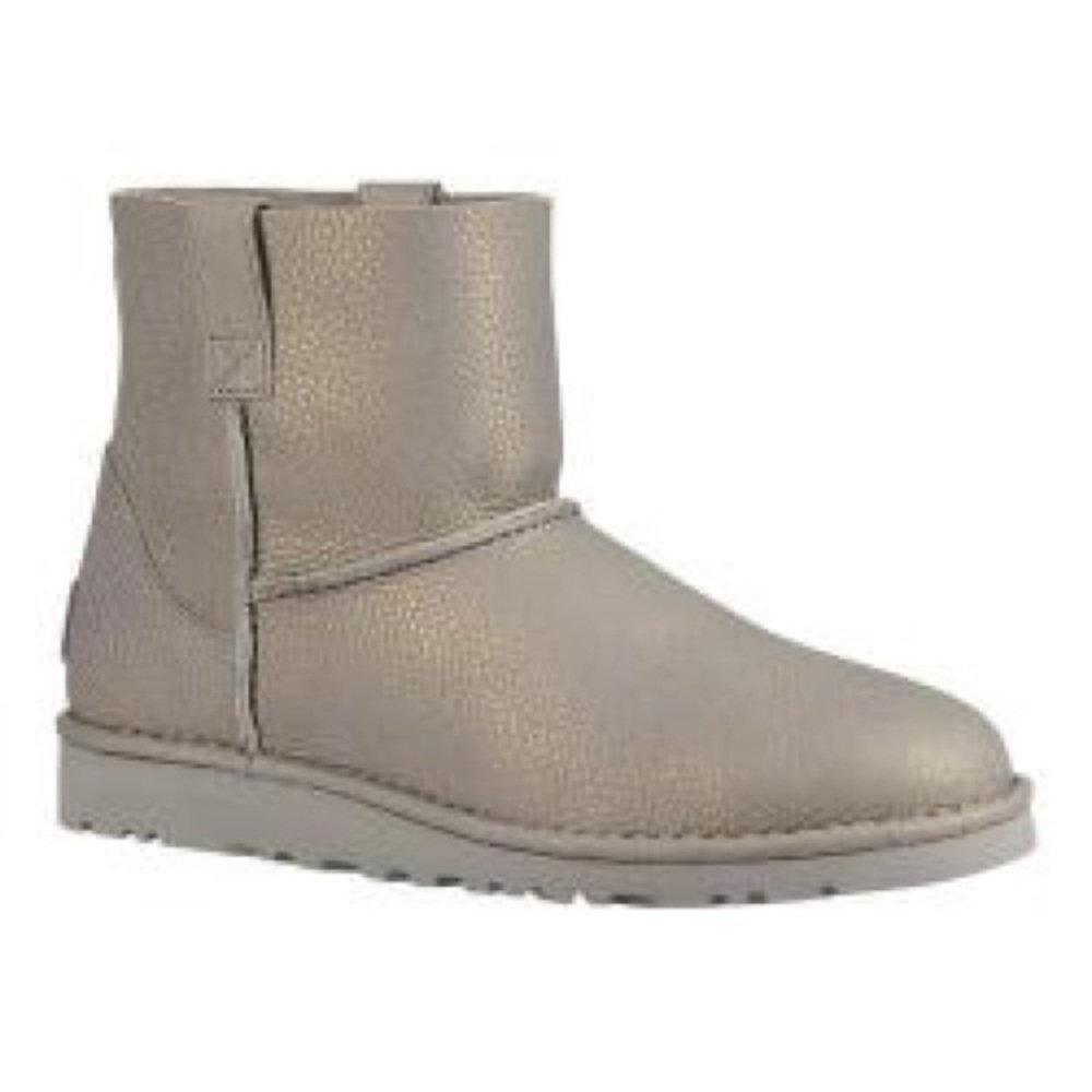 Ugg Classic Unlined Metallic Silver
